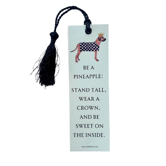 Positive Affirmation Bookmark - Be A Pineapple